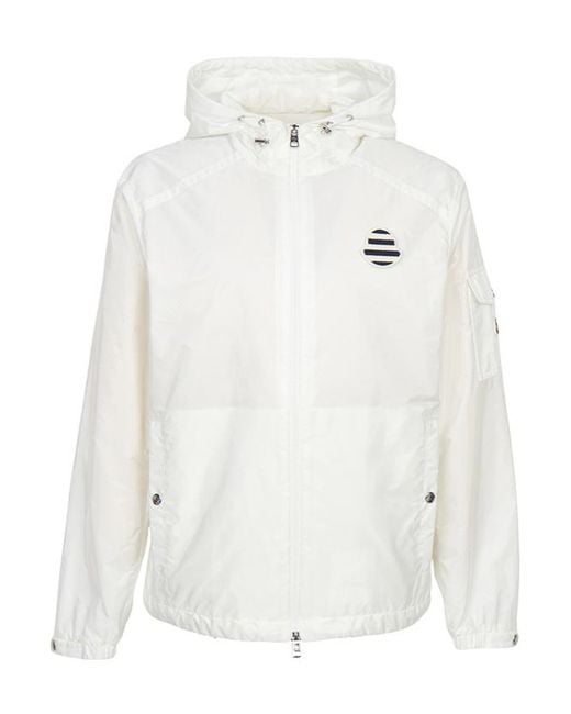 Moncler White Long Sleeve Jacket for men
