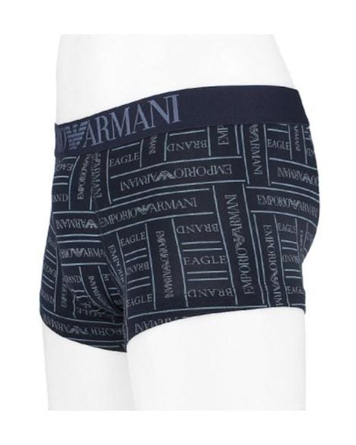 Emporio Armani Blue Logo Underwear for men