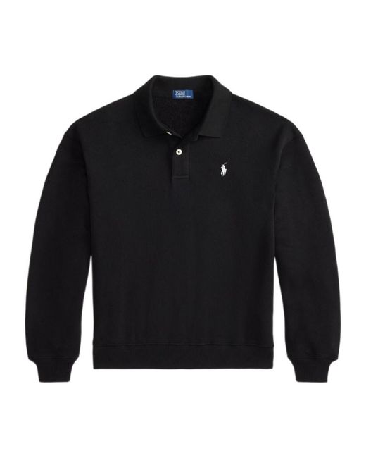 Polo Ralph Lauren Blue Polo Pony-Embroidered Polo Shirt