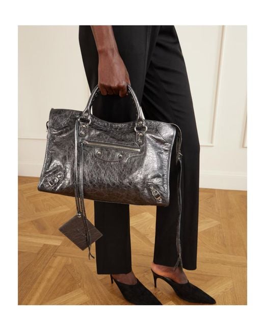 Balenciaga Black Le City Bag Medium