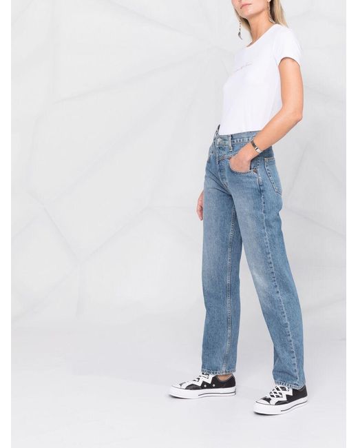 Emporio Armani White Logo Crew-Neck T-Shirt