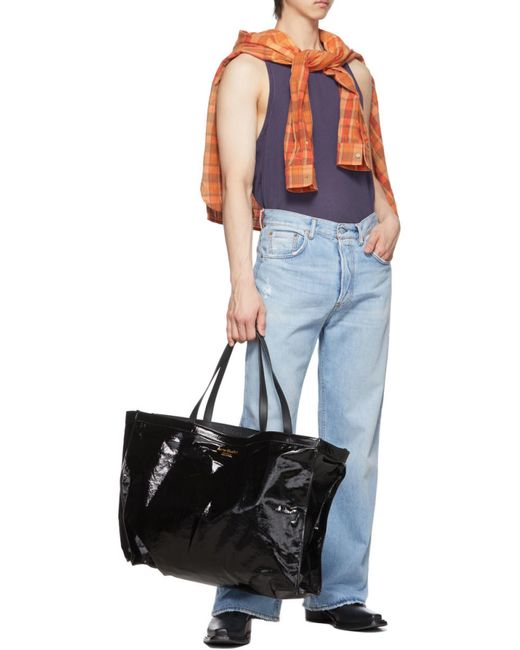 Acne Blue Loose Fit Jeans for men