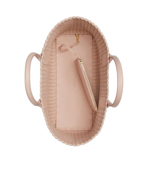 Bottega Veneta Pink Medium Cabat Handbag