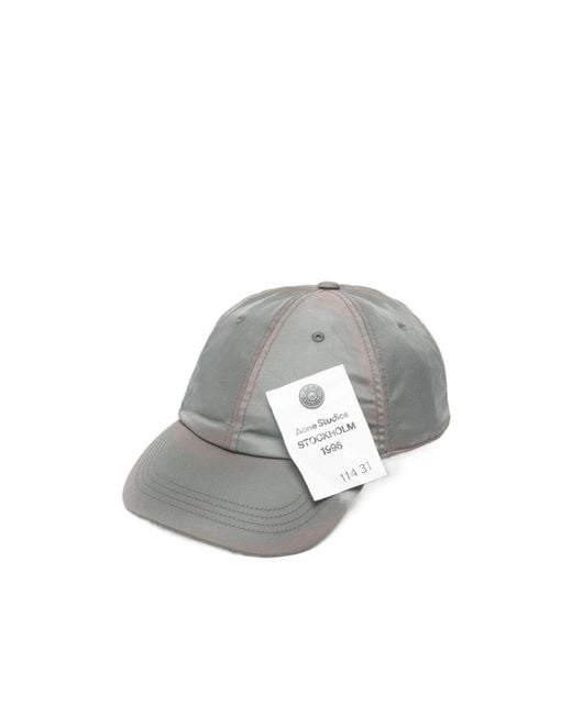 Acne White Adjustable Hat