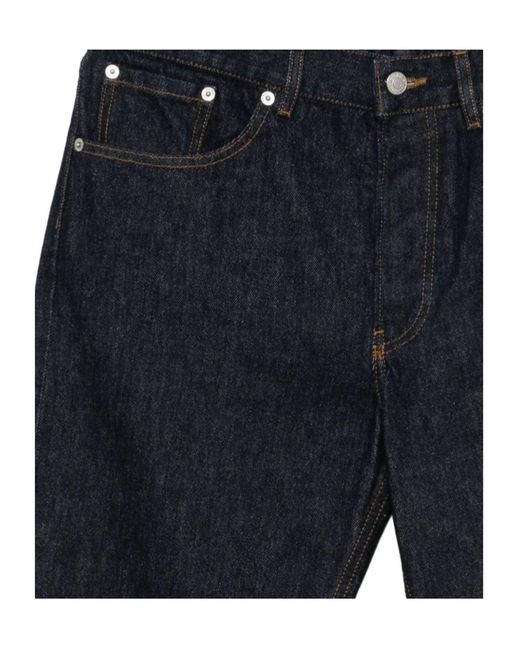 Dries Van Noten Blue Belt Loop Jeans for men