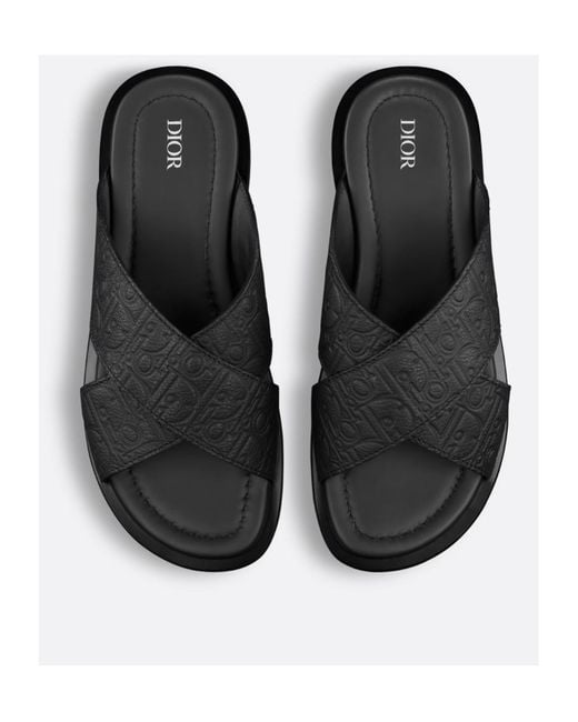 Dior Black Alias Sandal for men