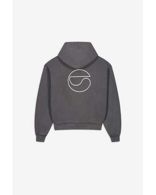 Coperni Gray Logo-Print Hoodie