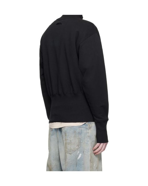 Jean Paul Gaultier Blue Cropped Crew Neck Jpg