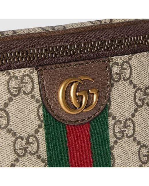 Gucci Gray Ophidia Small Belt Bag for men
