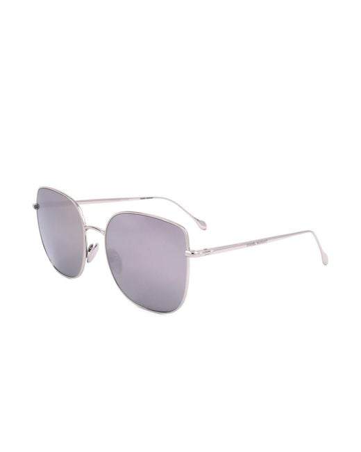 Isabel Marant Purple Square Frame Sunglasses