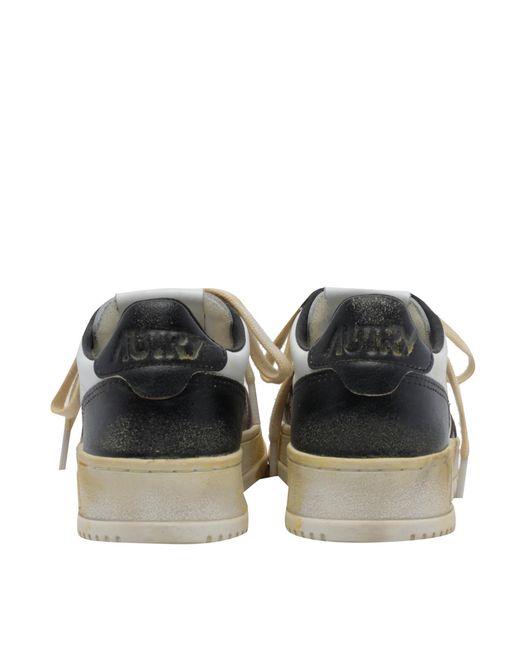 Autry Multicolor Round-Toe Sneakers