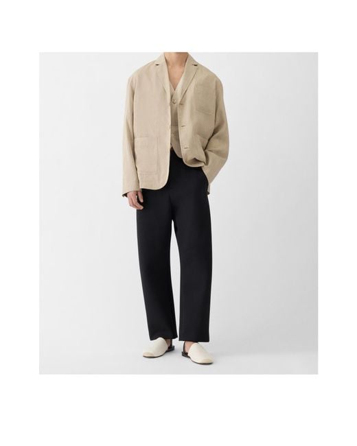 Jacquemus Natural The Pastro Long Sleeved Blazer for men