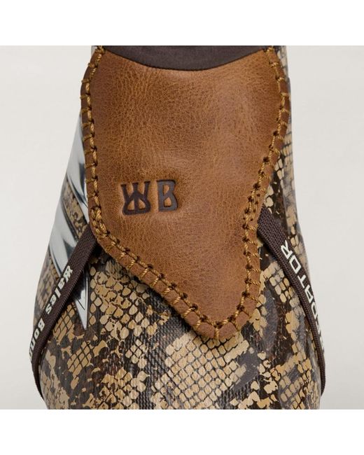 Adidas Brown X Wales Bonner Predator Elite Fold-Over Tongue Firm Ground Football Boots for men