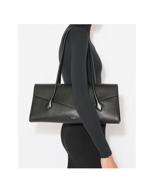 Alaïa Black Alaa Le Teckel Flap Tote Bag