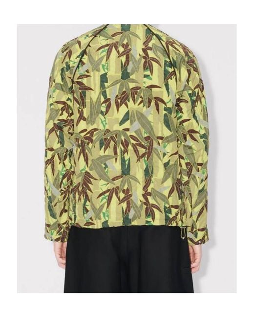 KENZO Green Chiku-Rin Camo' Workwear Jacket for men