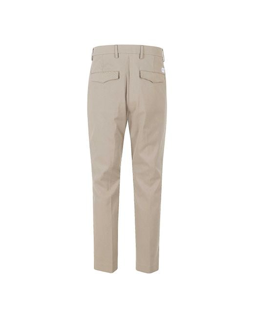 Department 5 Natural Casual Trousers With Belt Loops for men