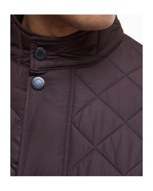 Barbour Brown Lowerdale Quilted Jacket for men