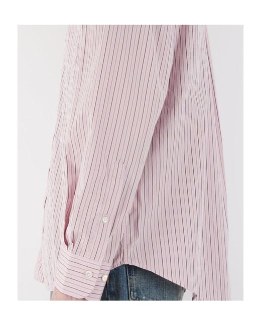 sunflower Pink Striped Shirt for men