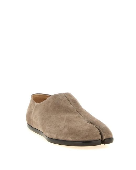 Maison Margiela Brown Slip-On Tabi Loafers for men