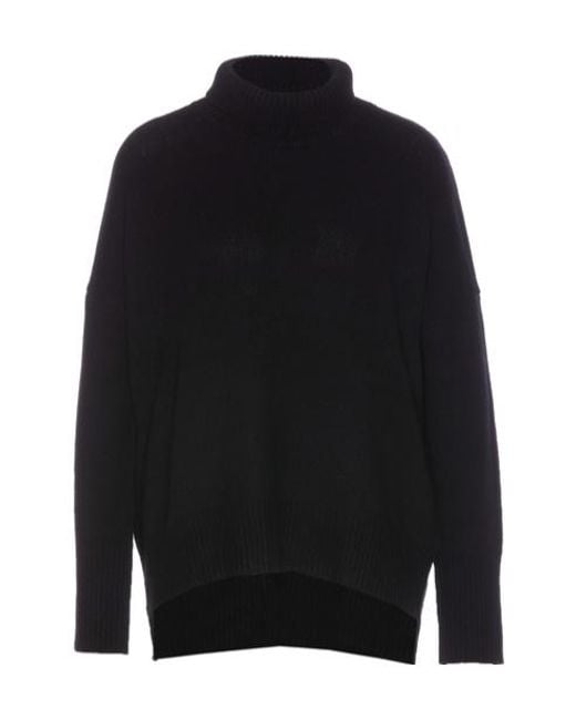 Lisa Yang Blue Turtleneck Sweater