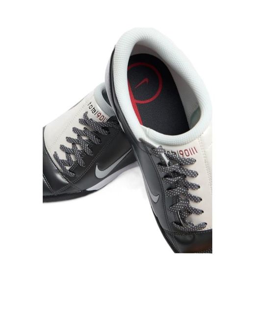 Nike Gray Laceup Casual Shoes