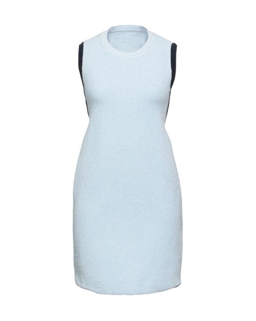 Jacquemus Blue Sleeveless Two-Color Dress