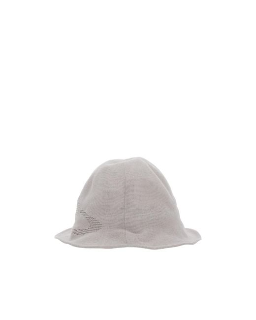 Vivienne Westwood Gray Logo Detailed Bucket Hat