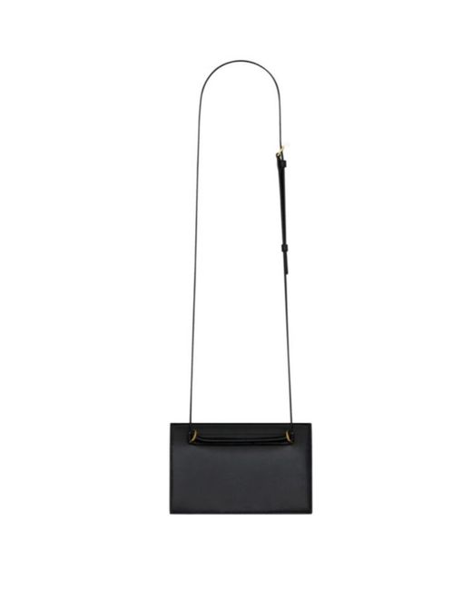 Saint Laurent White Envelope Foldovet Top Mini Shoulder Bag