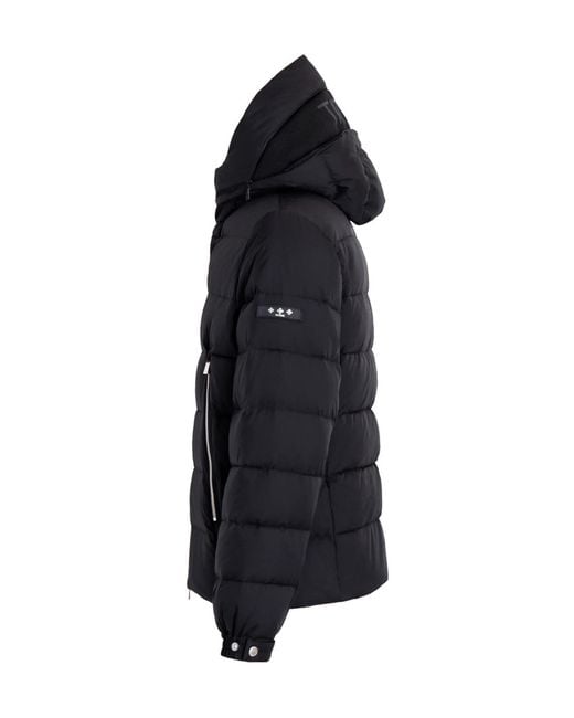 Tatras Blue Long-Sleeve Hooded Padded Jacket for men