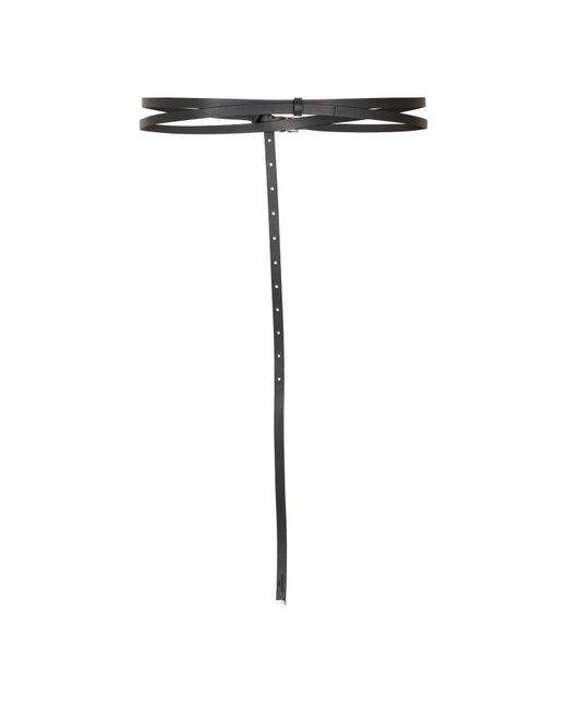 Givenchy Black Minimalist Belt