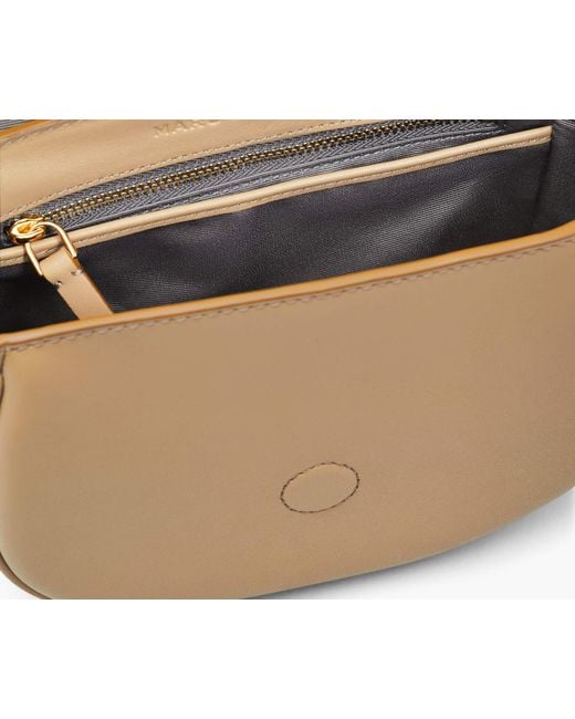 Marc Jacobs Natural The Covered J Marc Saddle Bag