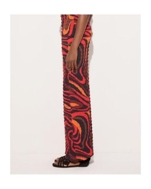 Emilio Pucci Puckered-Texture Maxi Skirt