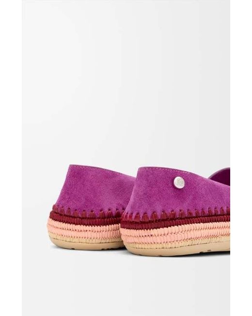 Loewe Purple Rio Slipper