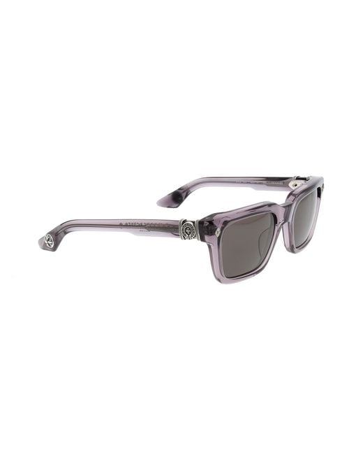 Chrome Hearts White Full Frame Sunglasses for men