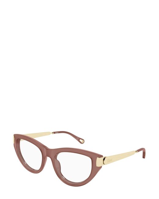 Chloé Multicolor Chloé Eyewear Cat-Eye Frame Glasses