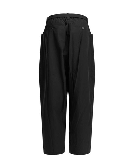 Sacai Black 'Typewriter' Parachute Pants for men
