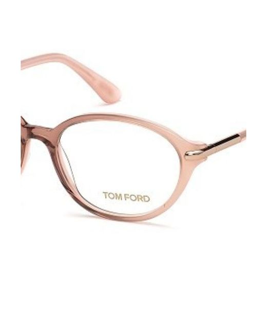 Tom Ford White Oval Frame Design Flat Mirror for men