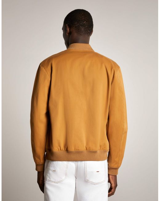 Fay Brown Long-Sleeved Casual Jacket for men