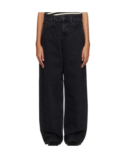 Carhartt Black Brandon High-Waist Jeans