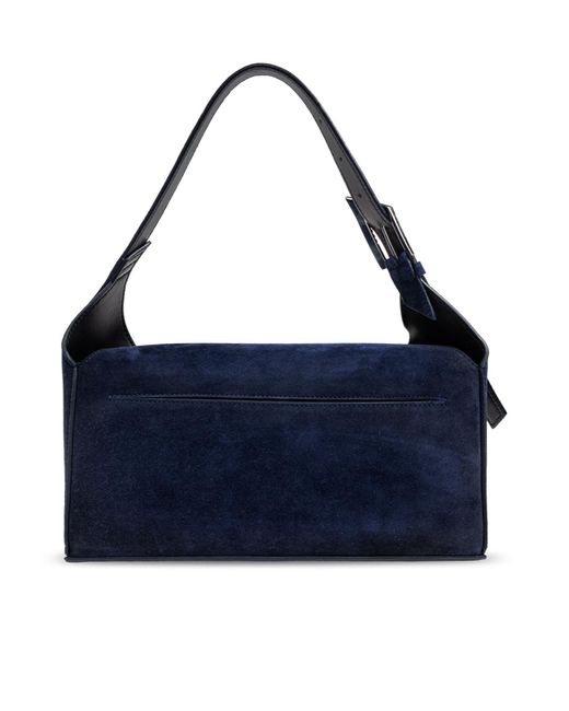 The Attico Blue The 7/7 Magnetic Fastened Shoulder Bag