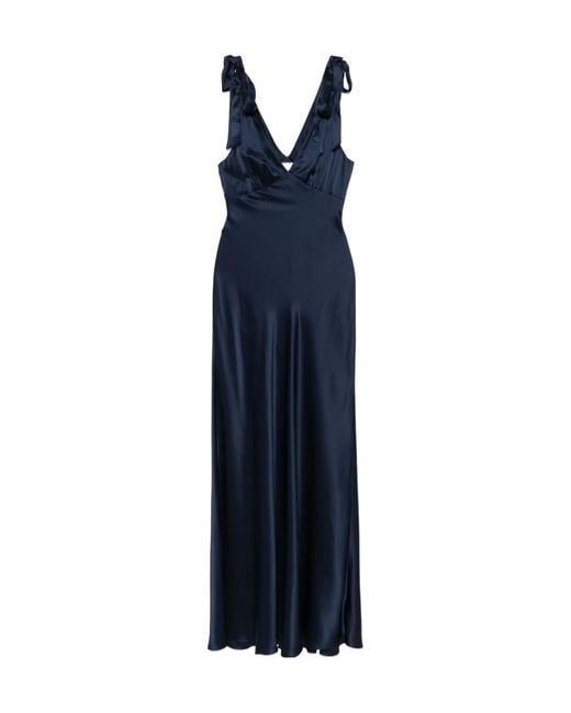 Reformation Blue Pernille Dress