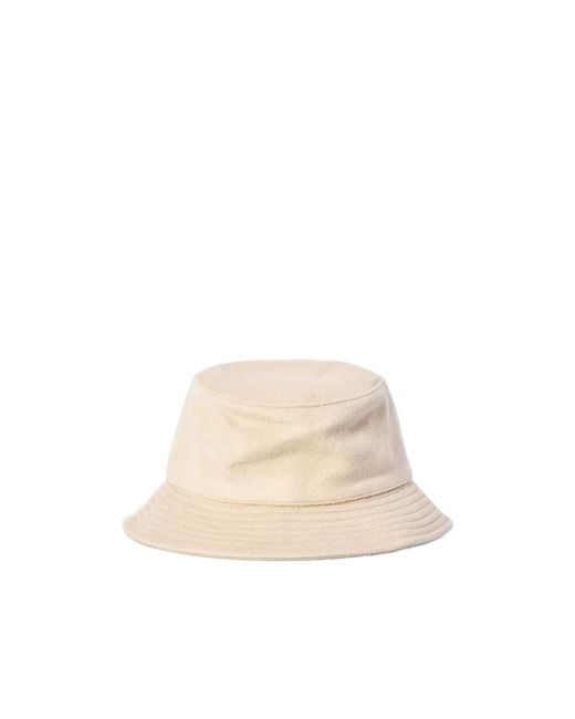 Jacquemus White Logo Embroidered Le Bob Bucket Hat for men