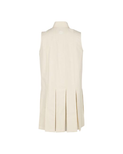 Moncler Natural Sleeveless Dress