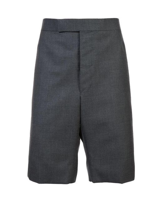 Thom Browne Gray Classic Backstrap Shorts for men