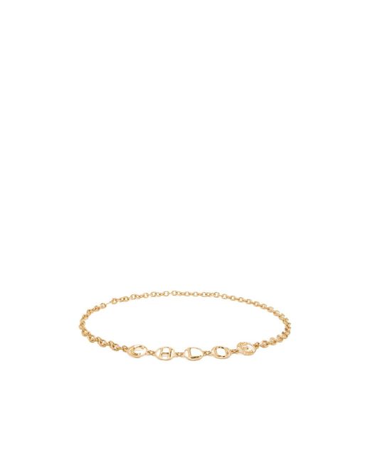 Chloé White The Chloé Script Chain Belt