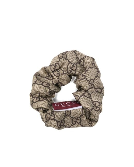 Gucci Metallic Silk Elastic With Gg Motif