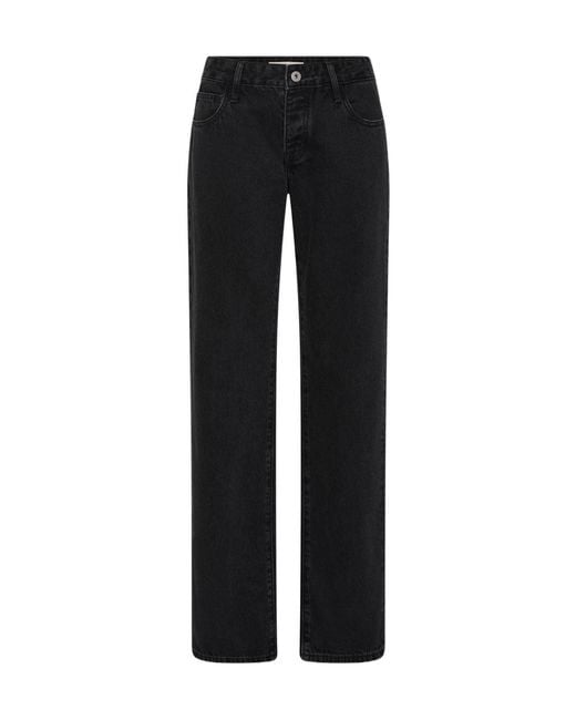 St. Agni Black Belt Loop Jeans