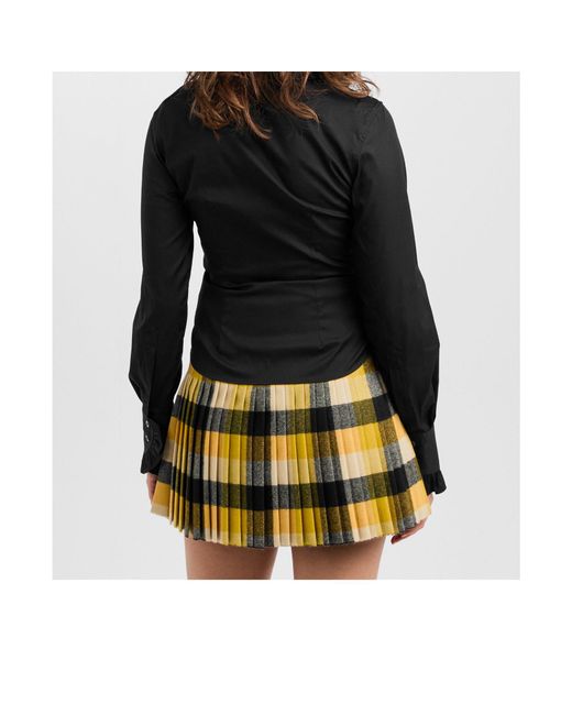 Vivienne Westwood Black Ruffled Shirt