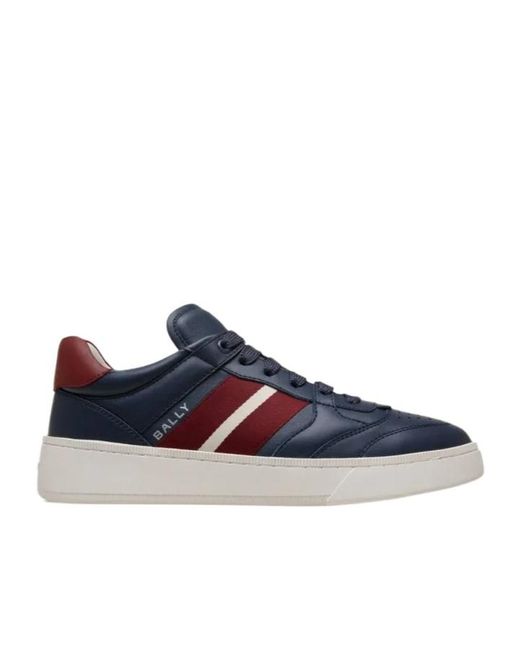 Bally Blue Lacing Skate Shoes for men