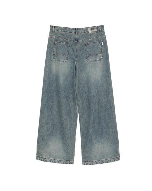 Juun.J Blue Belt Loop Jeans for men